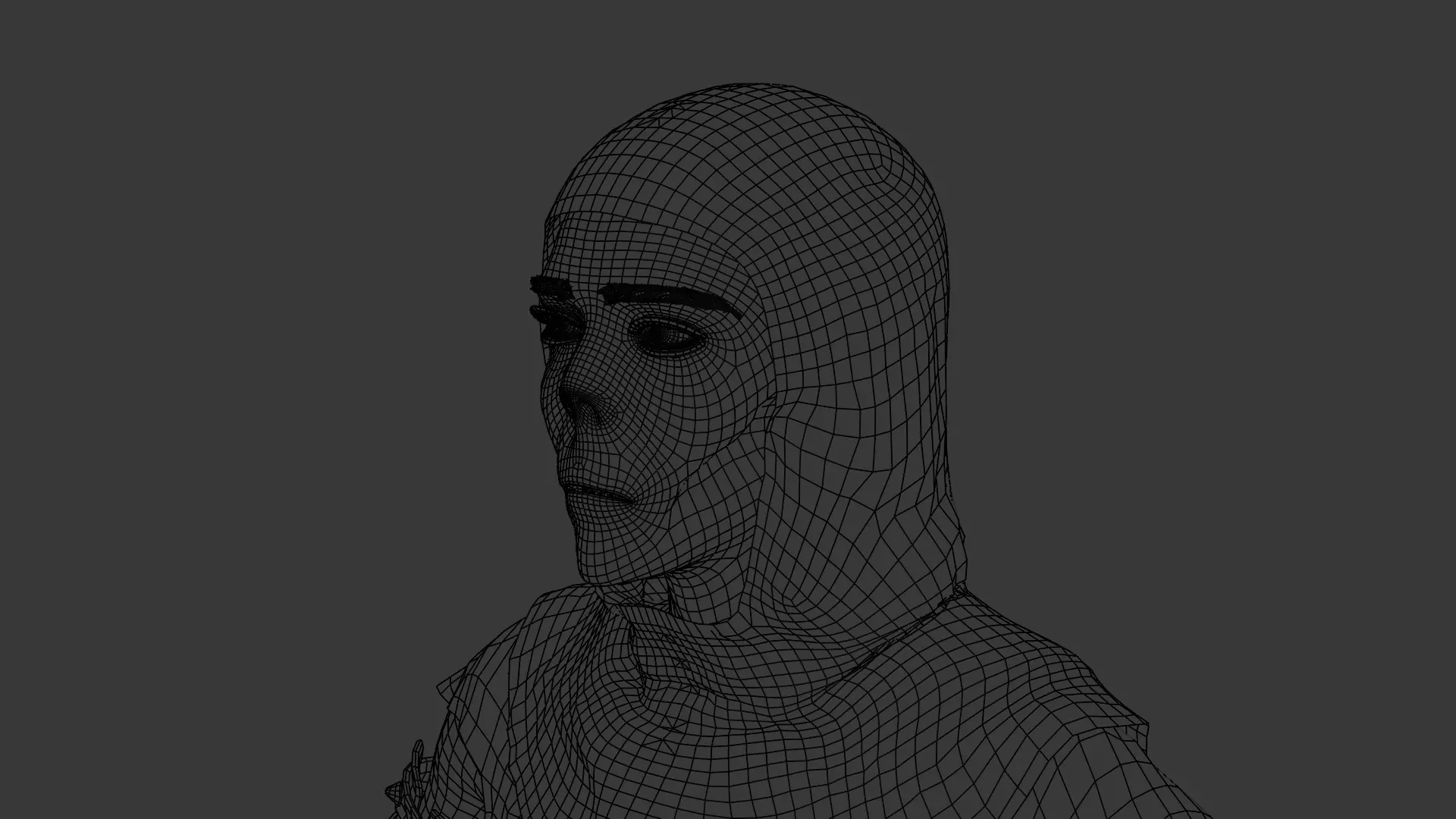 Dead Warrior 3D model_22