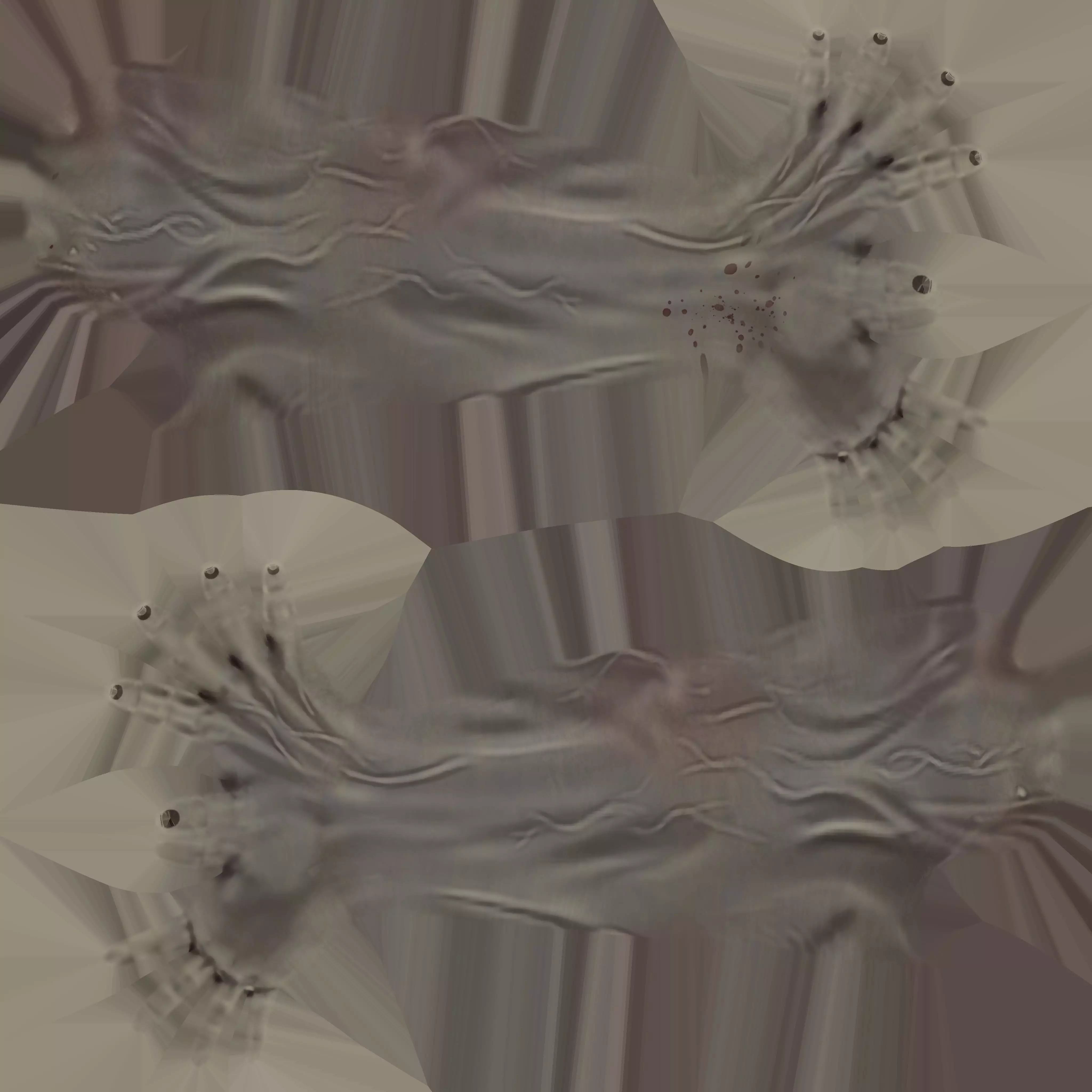 Dead Warrior 3D model_46