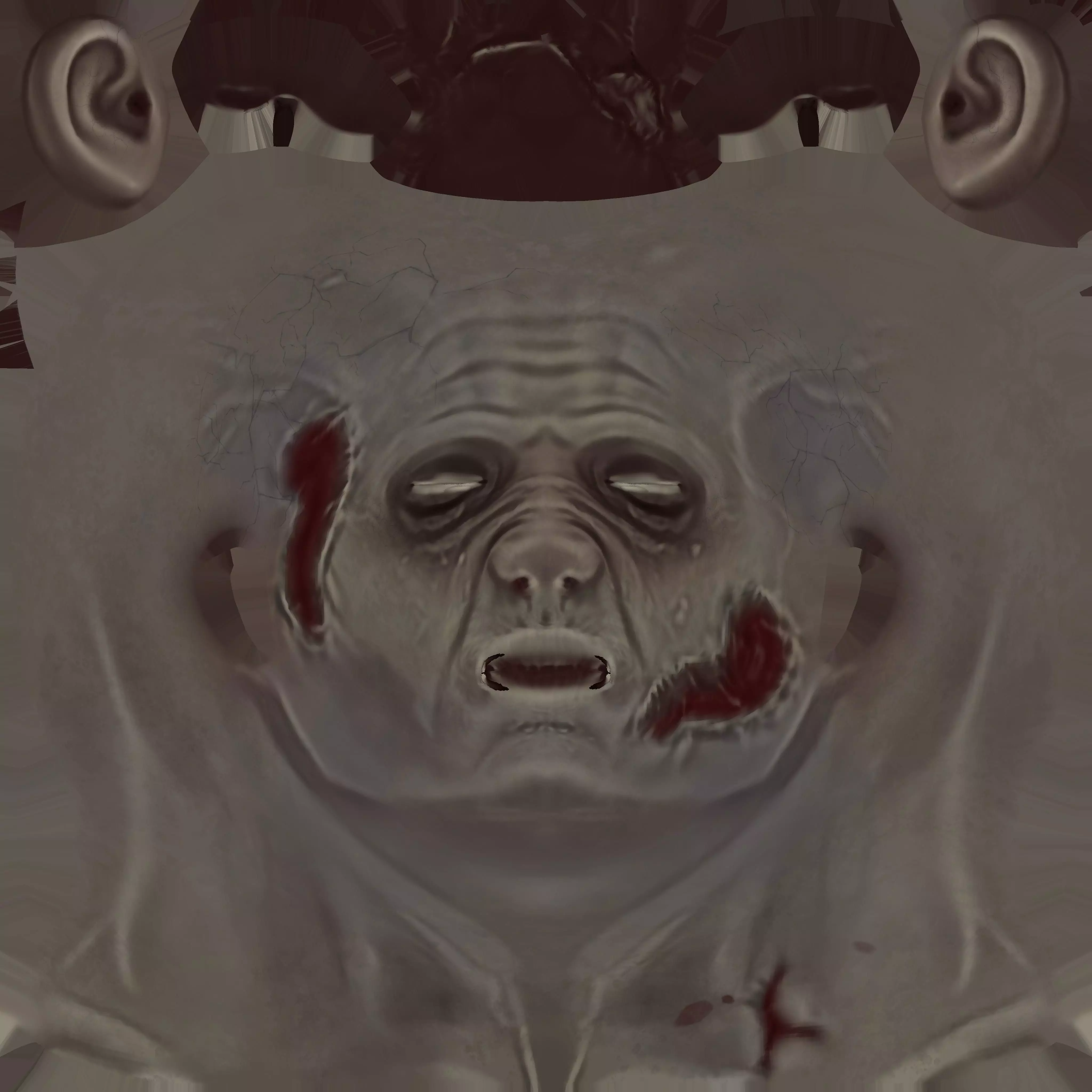 Dead Warrior 3D model_42