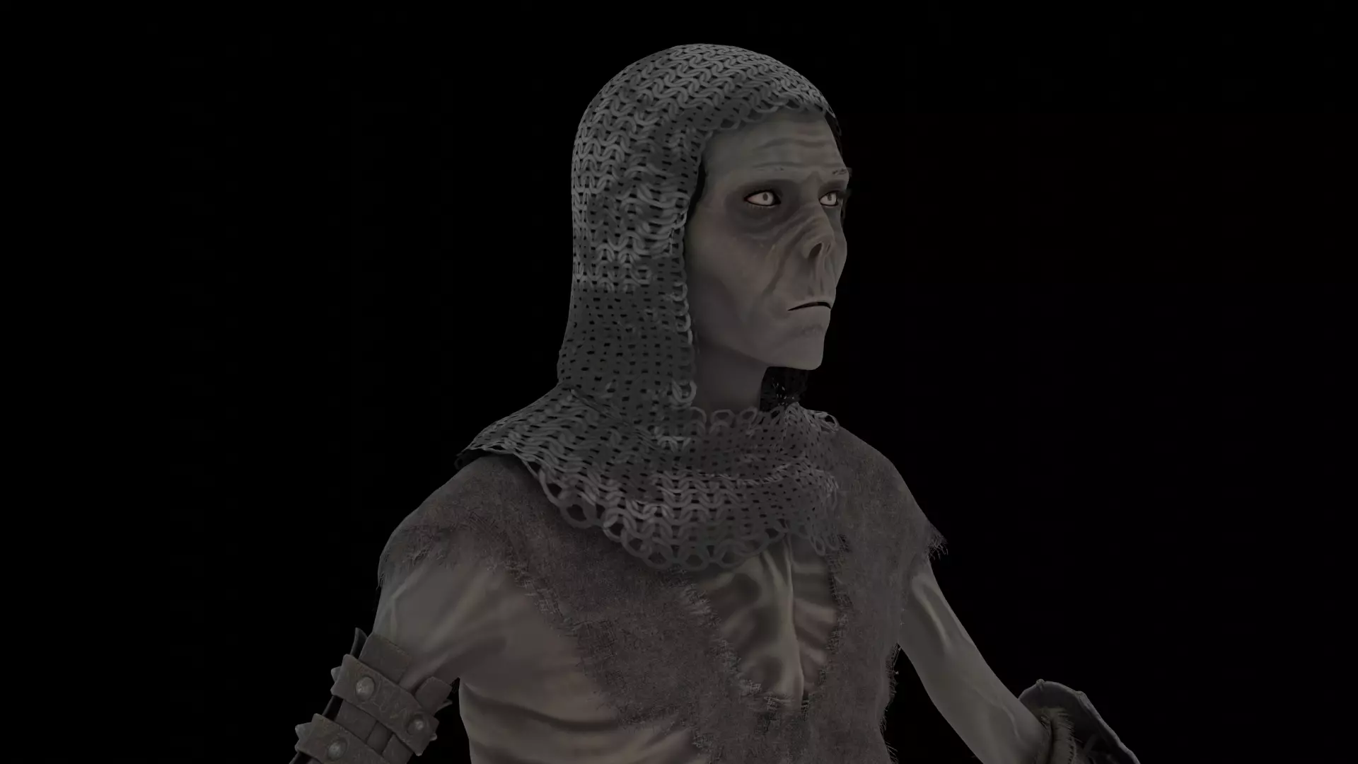 Dead Warrior 3D model_11