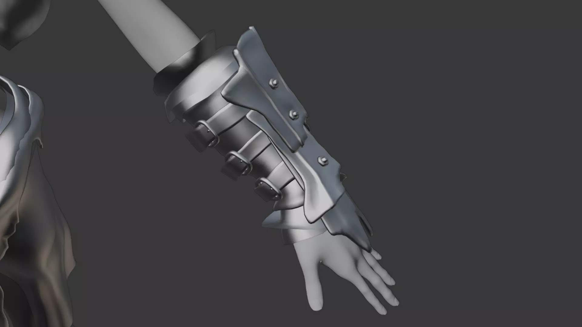 Dead Warrior 3D model_20