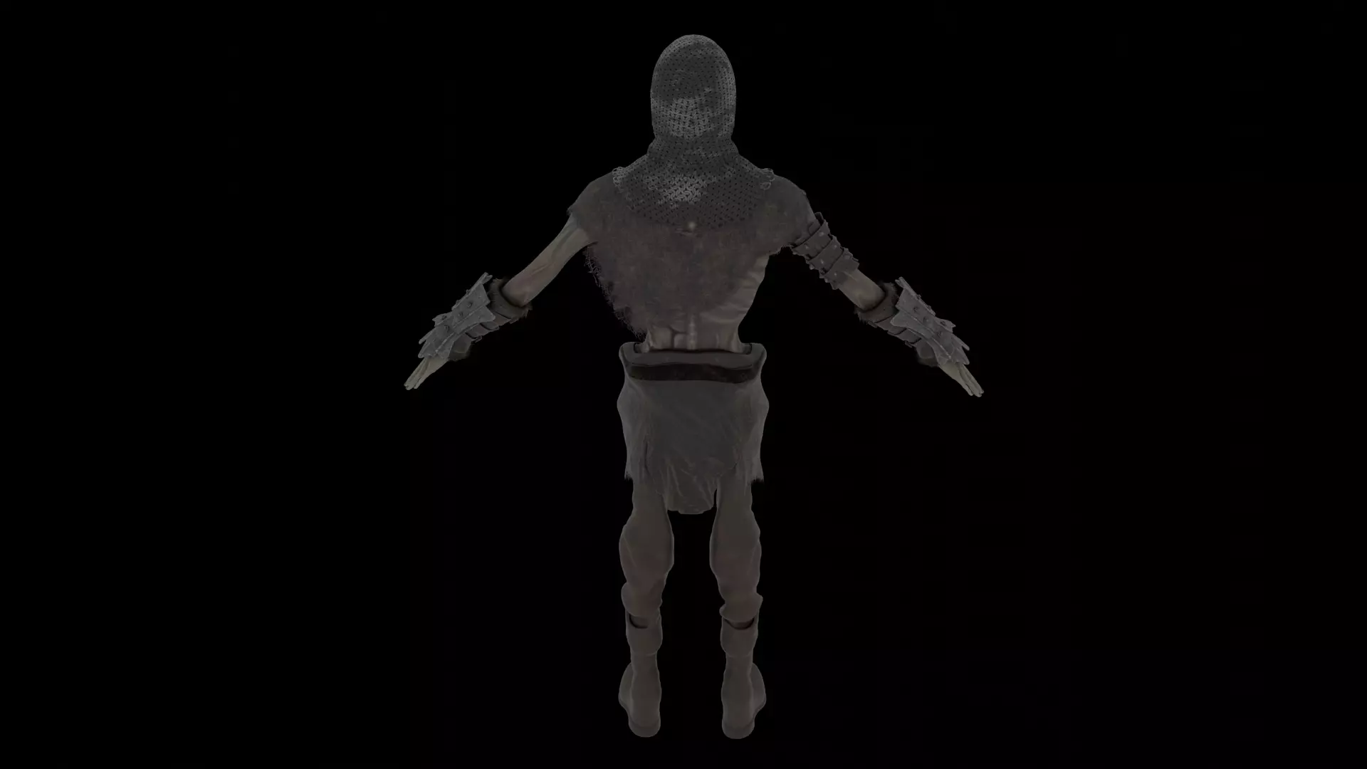 Dead Warrior 3D model_8