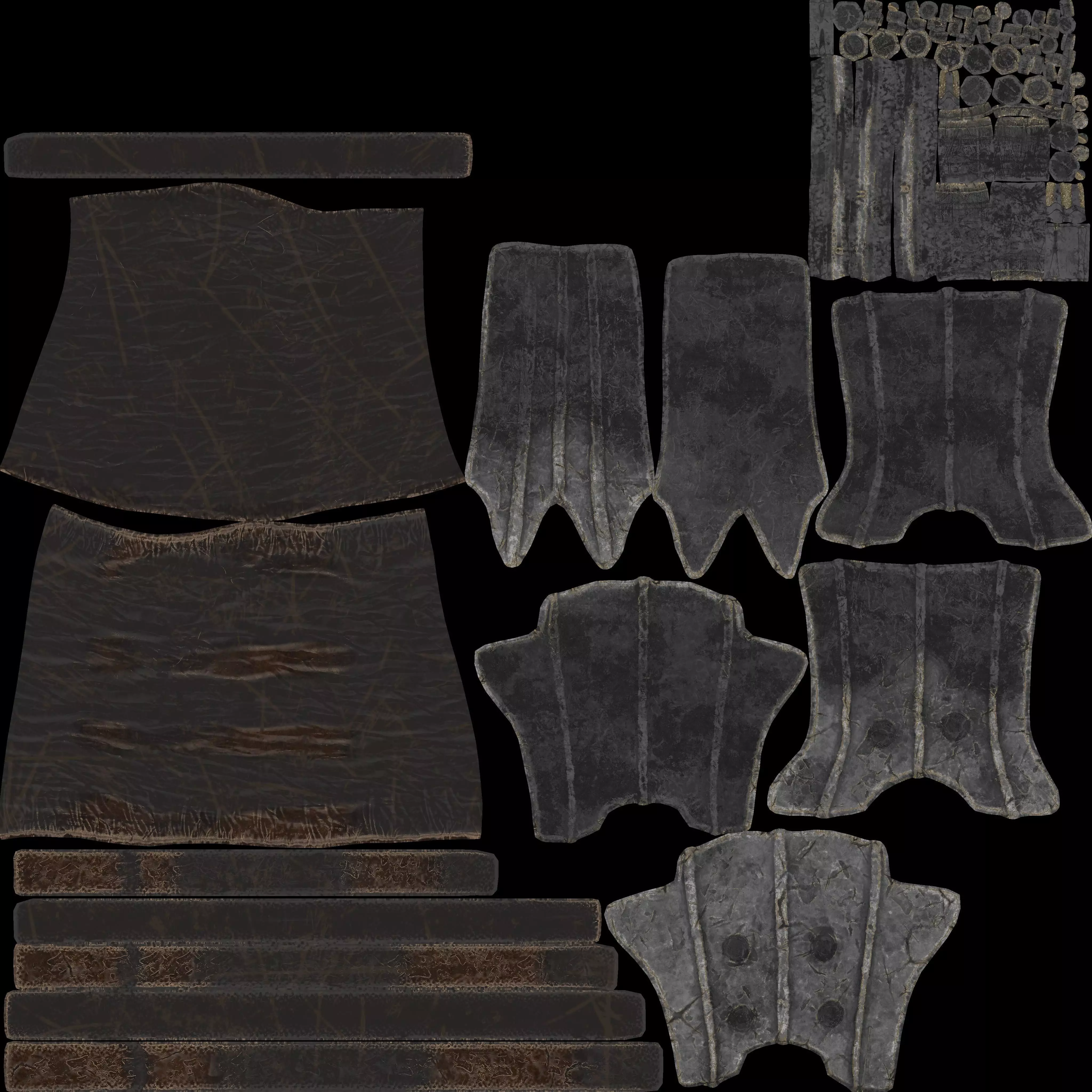 Dead Warrior 3D model_45