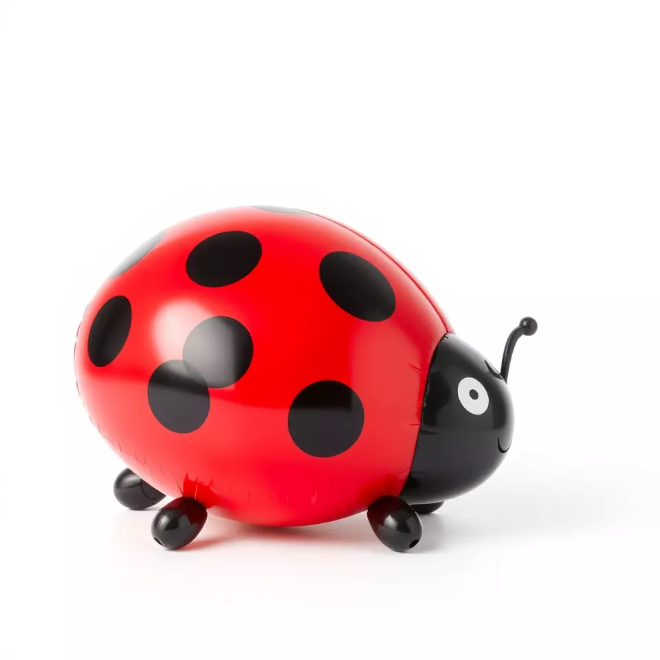 Inflatable Ladybug Red model pack Low-poly 3D model_3