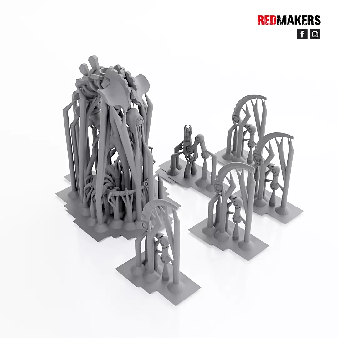 Kill Squad - Tomb World 3D print model_24