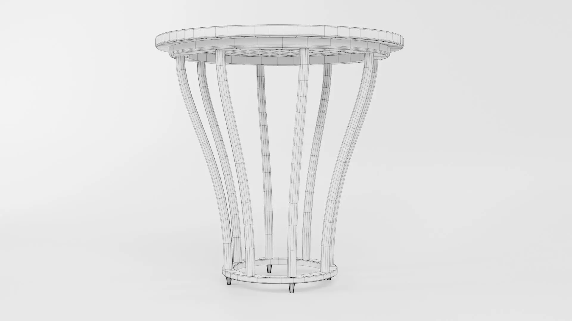 Round Table CG95 3D model_5