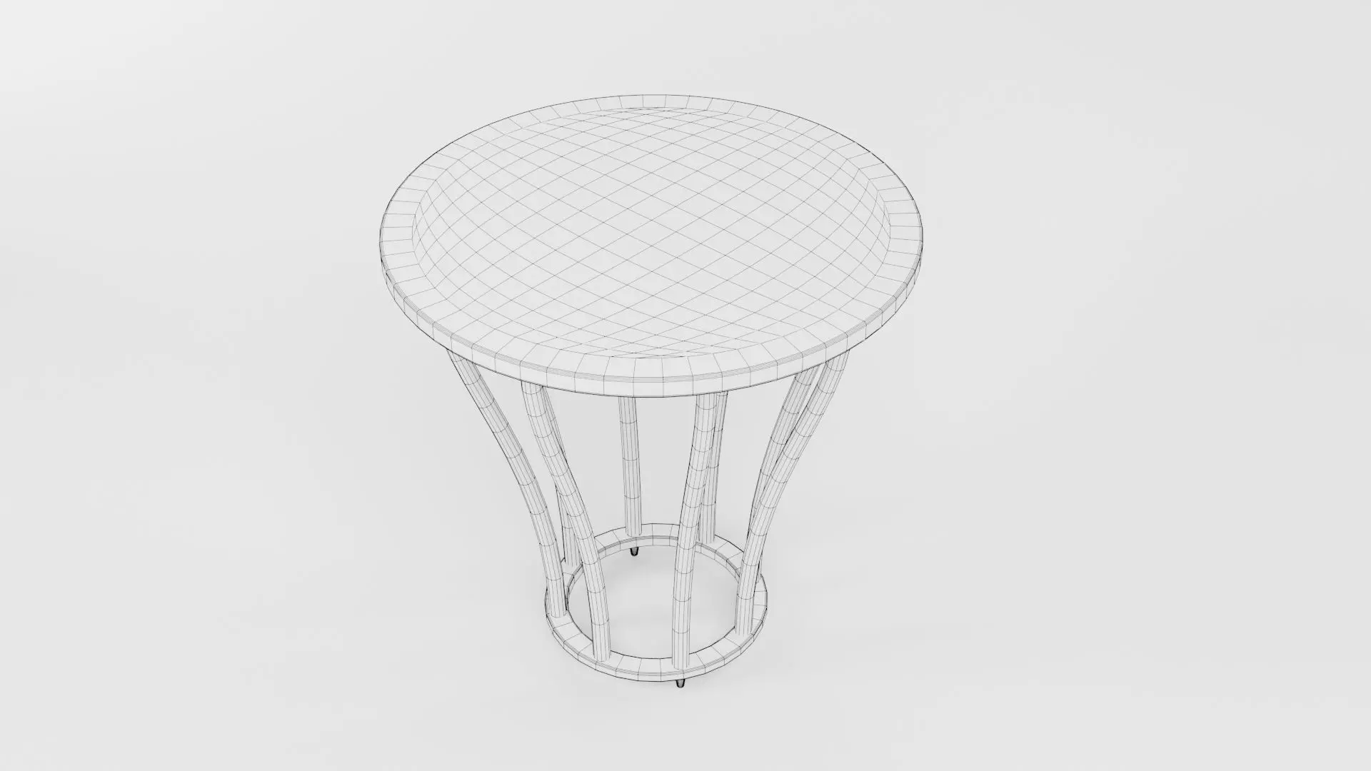 Round Table CG95 3D model_6