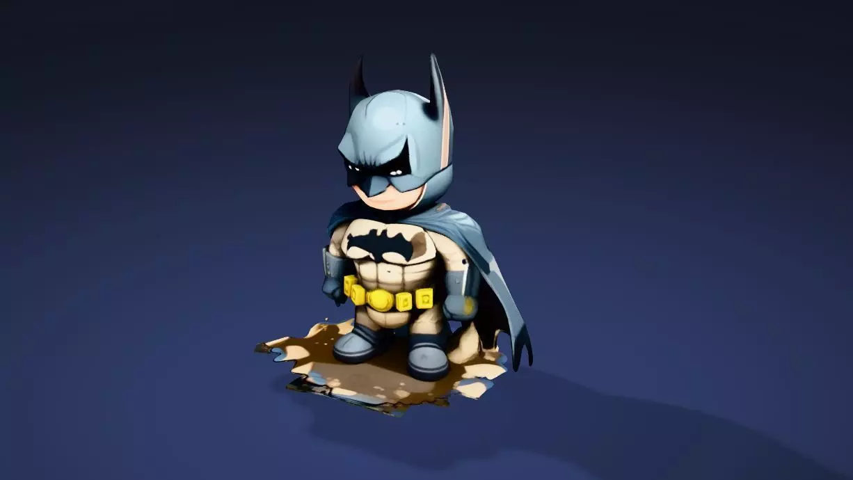 Cute Armor Cartoon Printable 3D Figurine for Resin FDM 3D print model_0