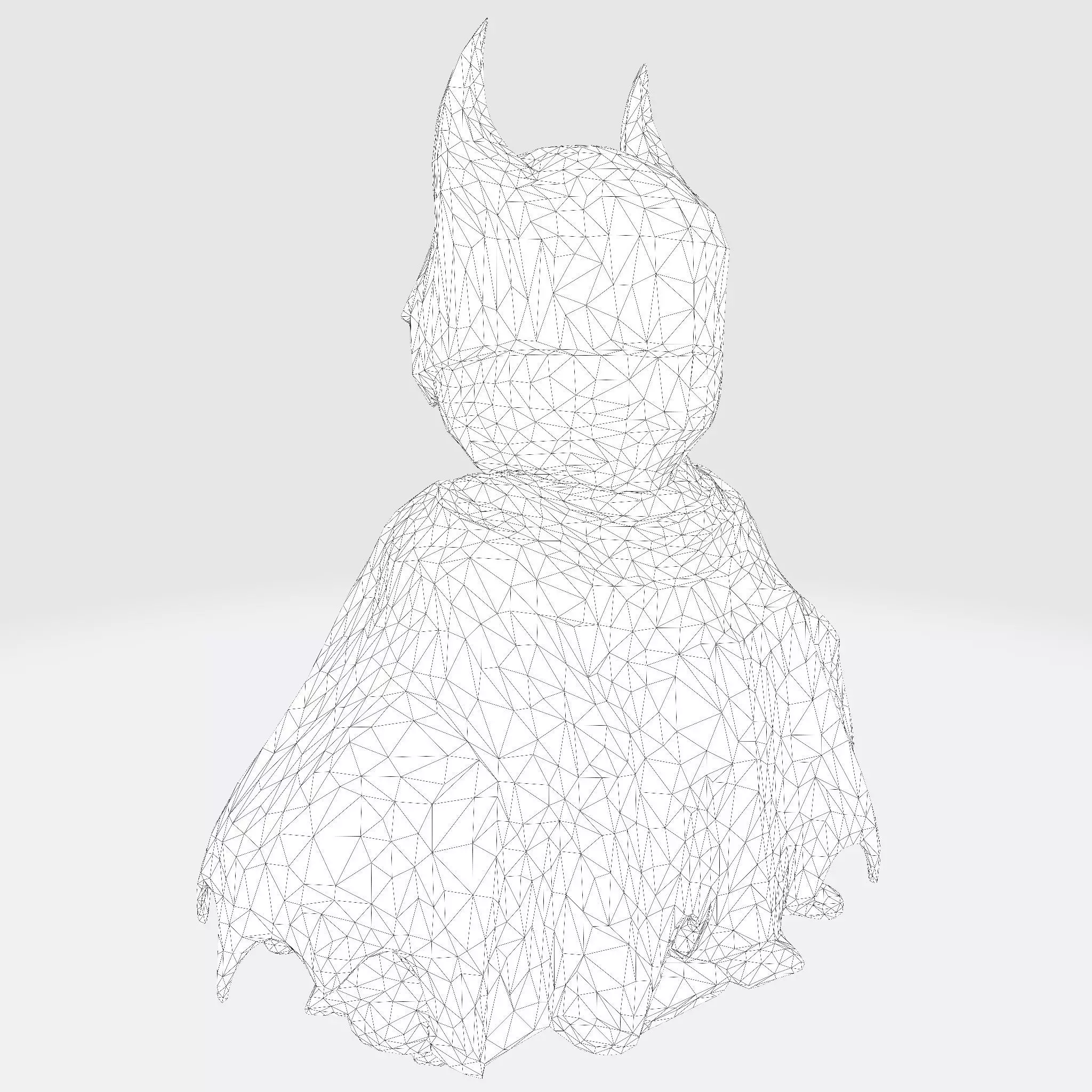 Cute Armor Cartoon Printable 3D Figurine for Resin FDM 3D print model_4