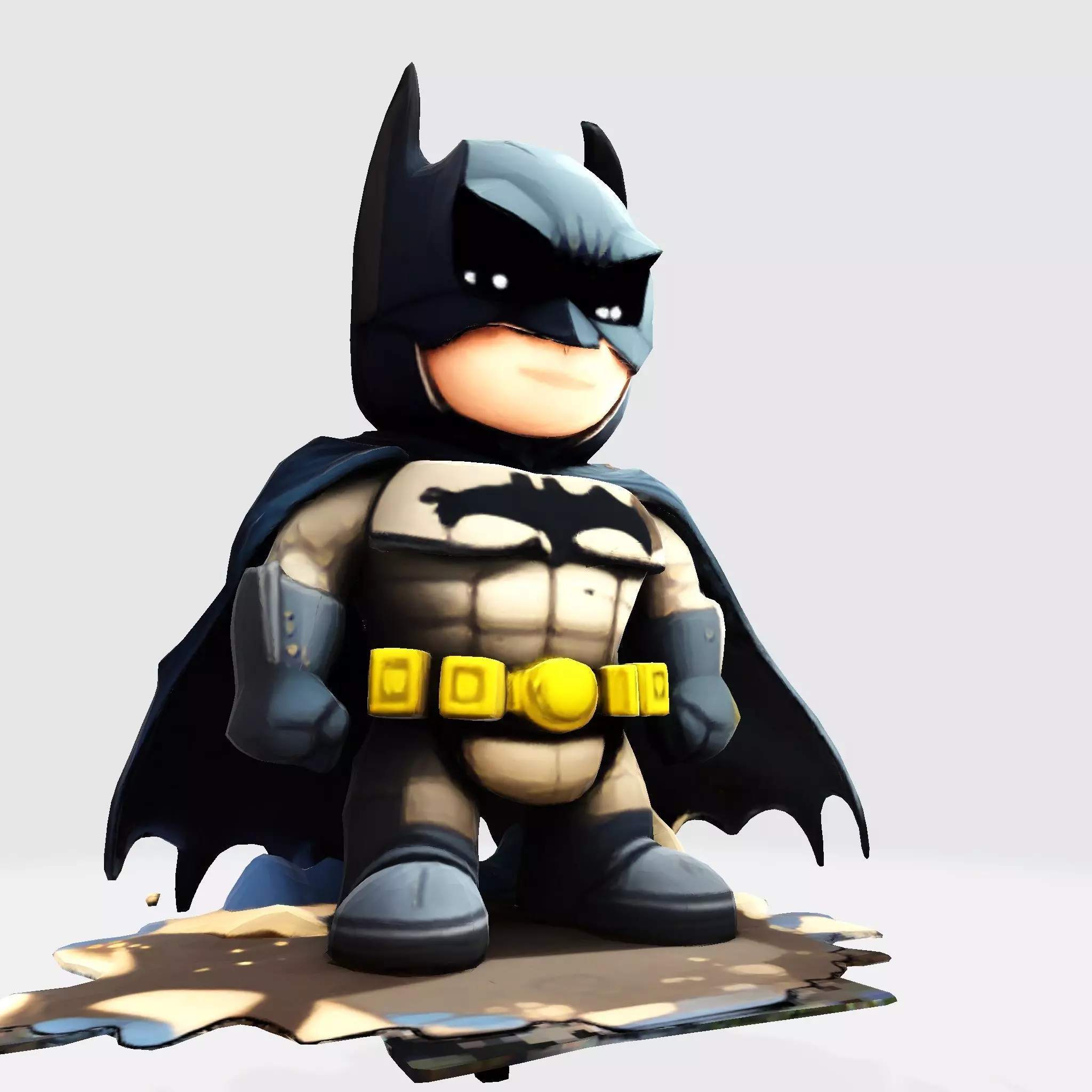 Cute Armor Cartoon Printable 3D Figurine for Resin FDM 3D print model_9