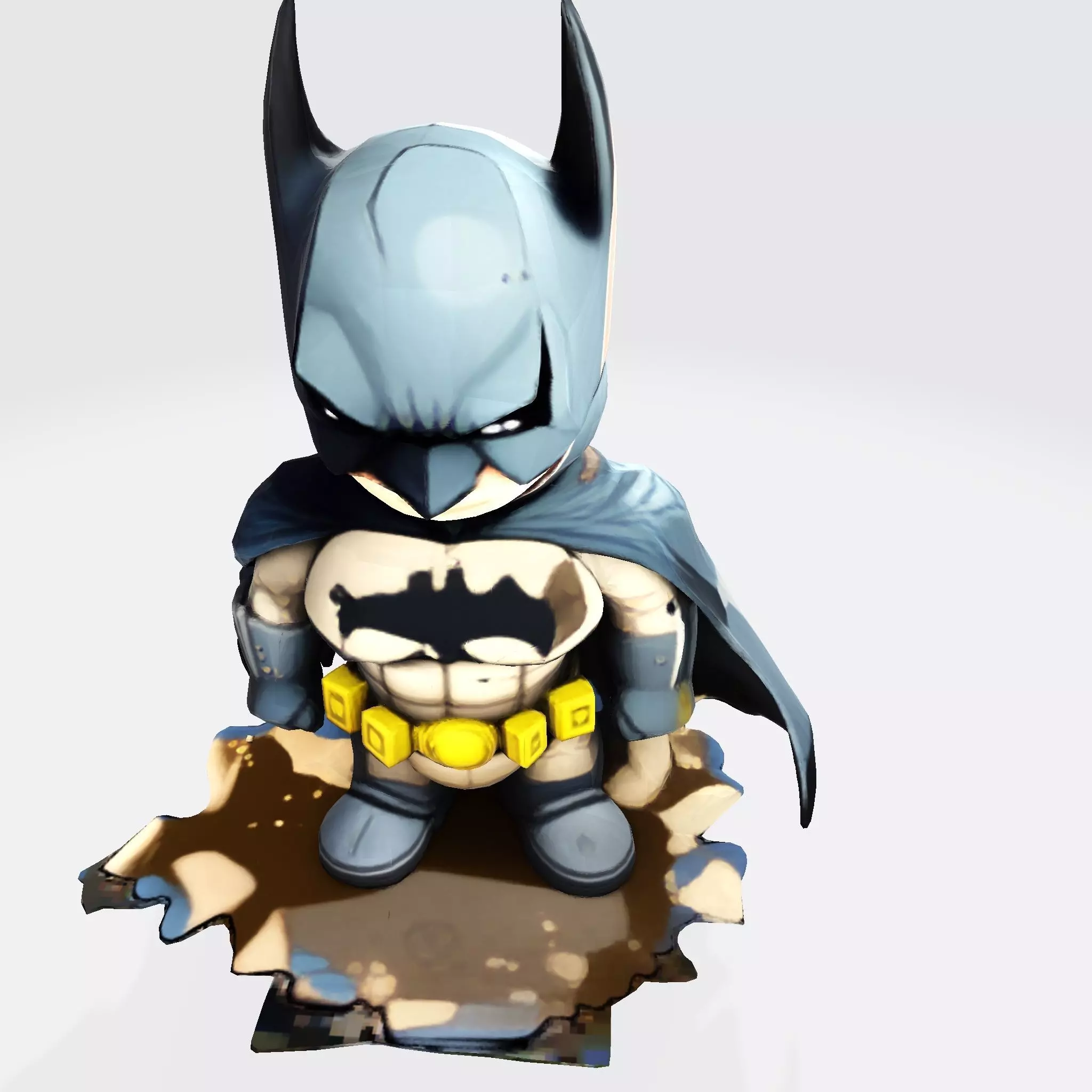 Cute Armor Cartoon Printable 3D Figurine for Resin FDM 3D print model_10