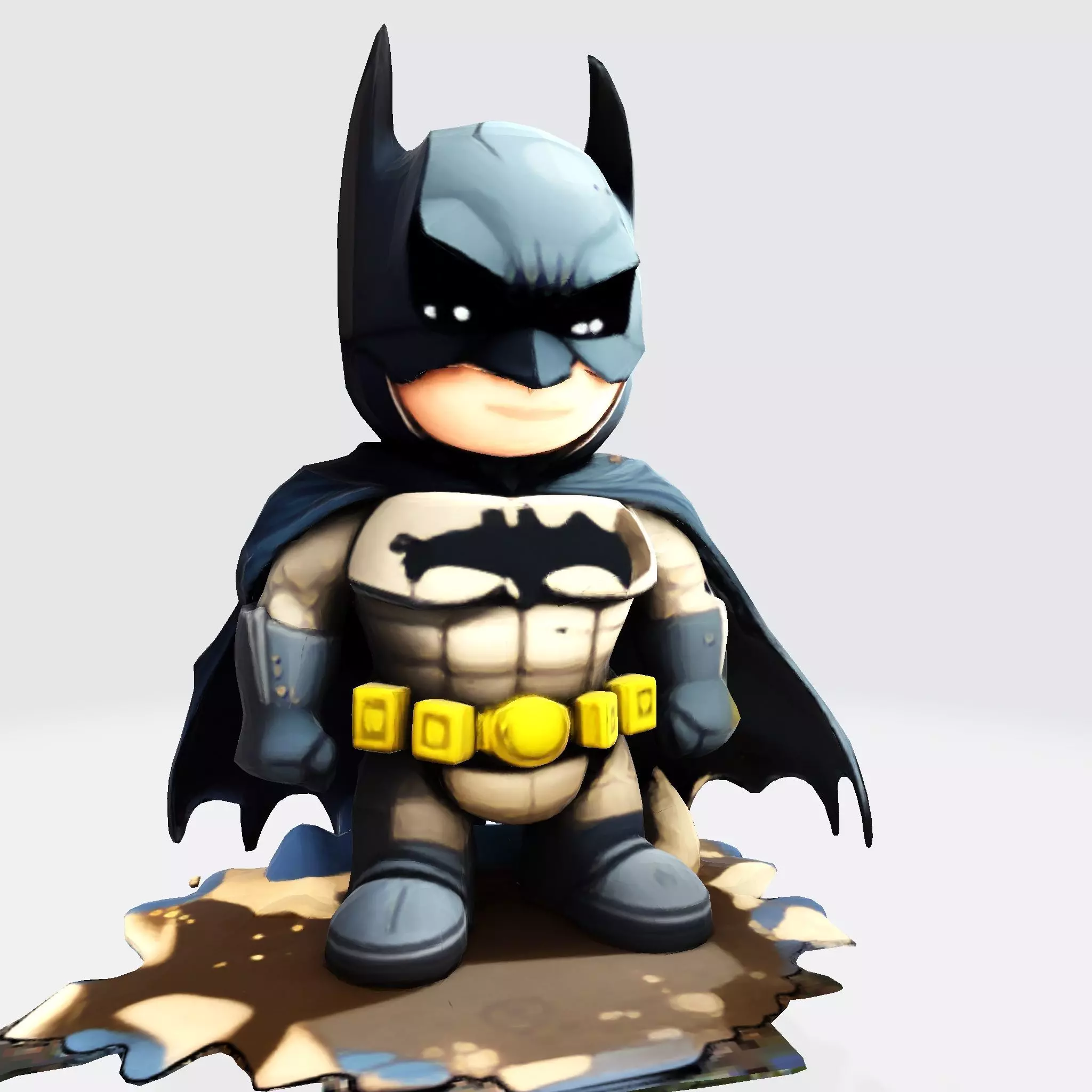 Cute Armor Cartoon Printable 3D Figurine for Resin FDM 3D print model_7