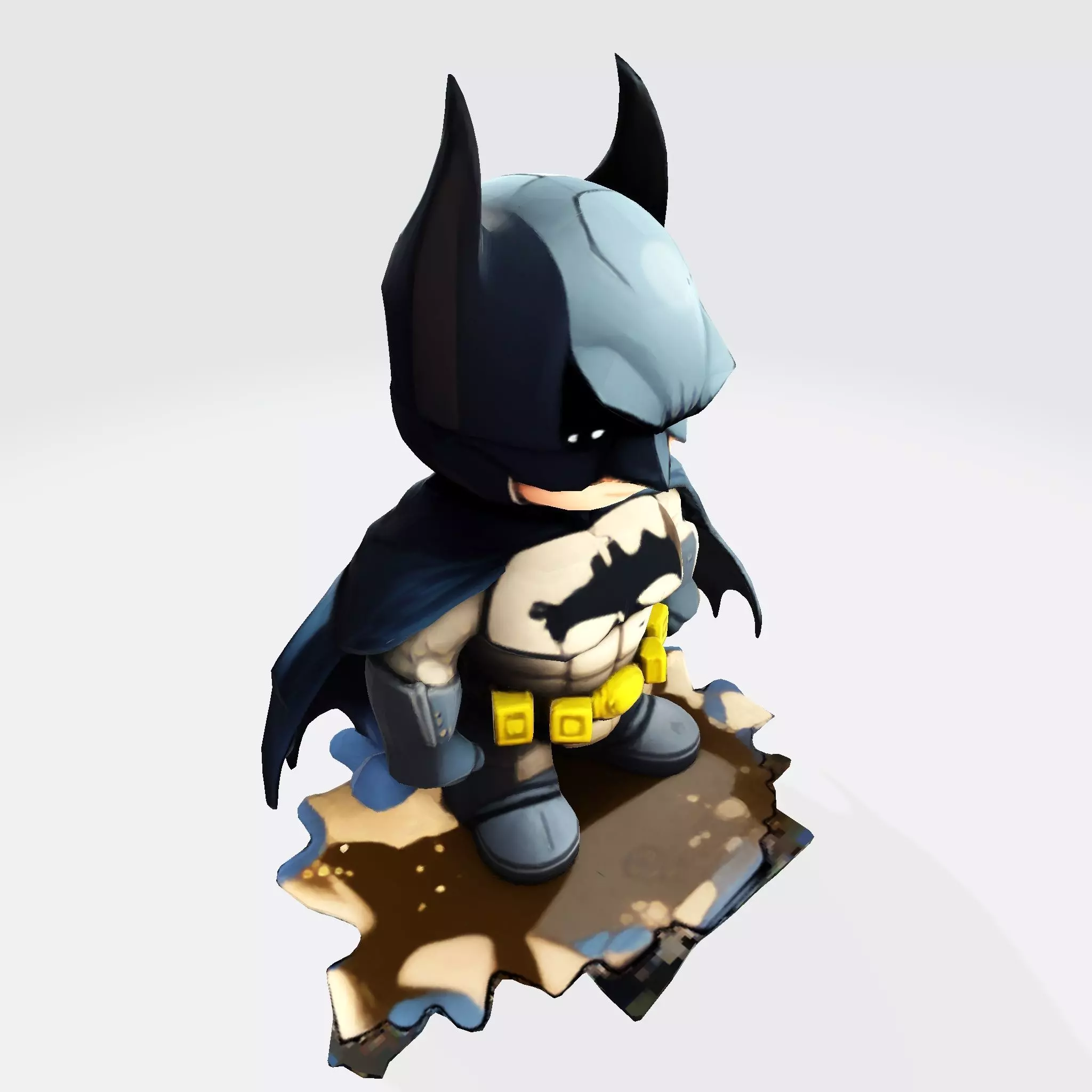 Cute Armor Cartoon Printable 3D Figurine for Resin FDM 3D print model_15