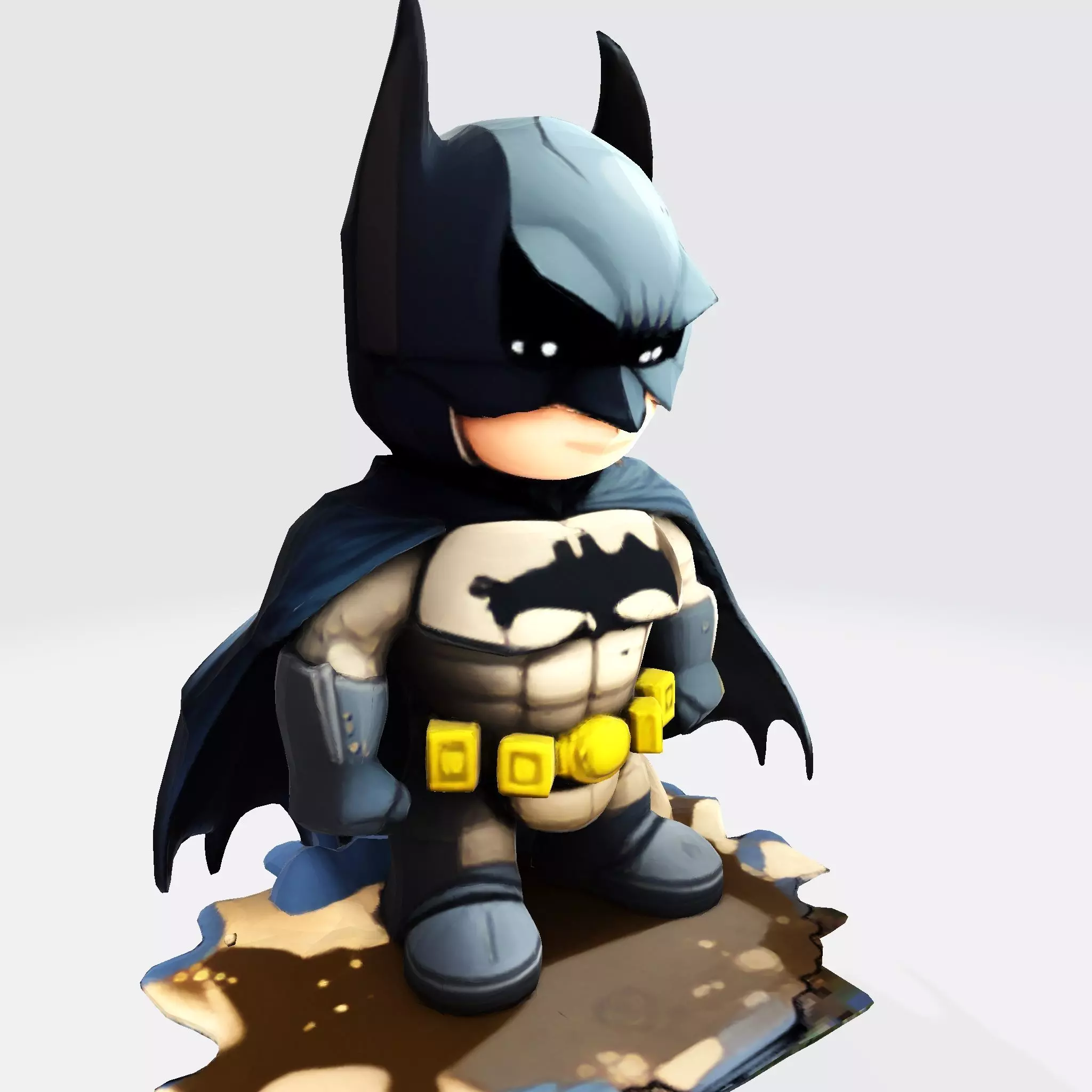 Cute Armor Cartoon Printable 3D Figurine for Resin FDM 3D print model_8