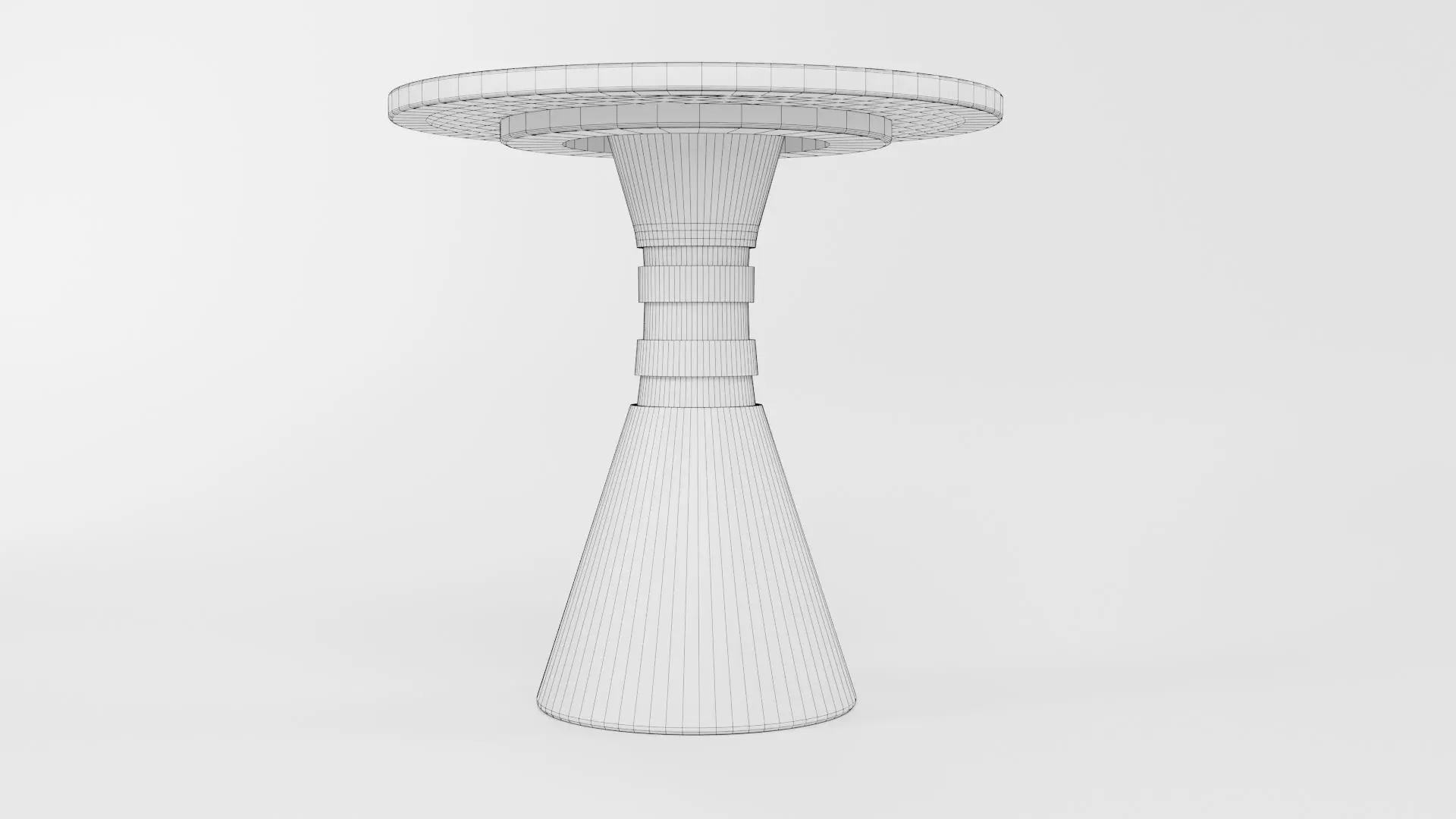 Round Table CG96 3D model_5