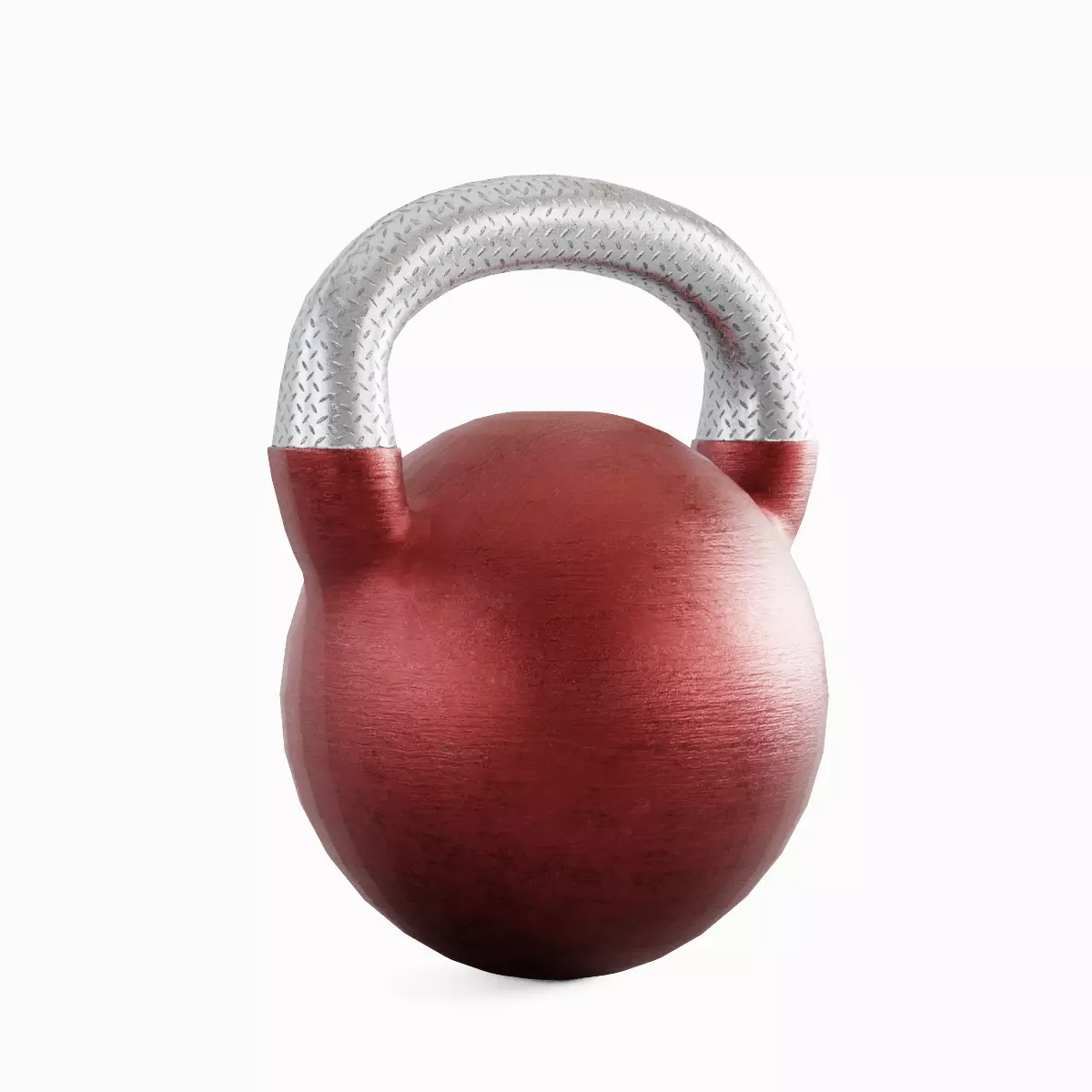 Kettlebell Set Low-poly 3D model_15