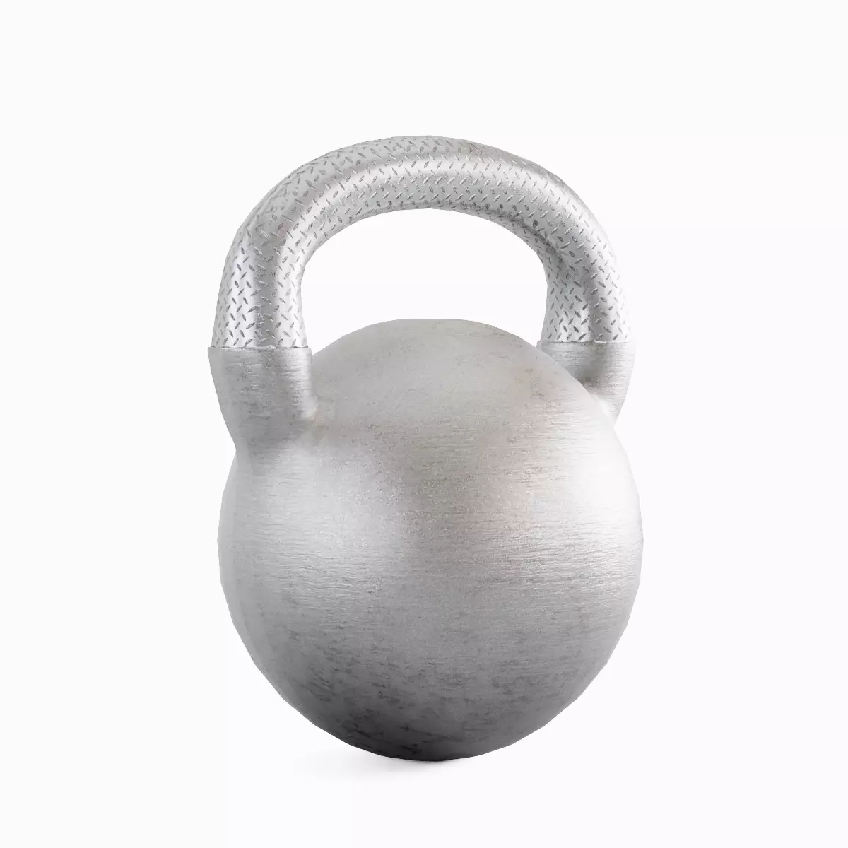Kettlebell Set Low-poly 3D model_7