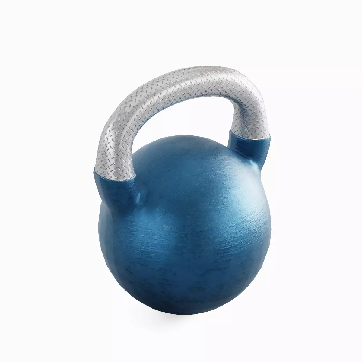 Kettlebell Set Low-poly 3D model_36