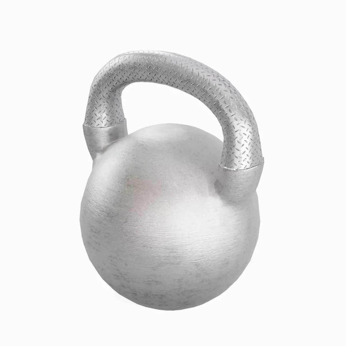 Kettlebell Set Low-poly 3D model_8