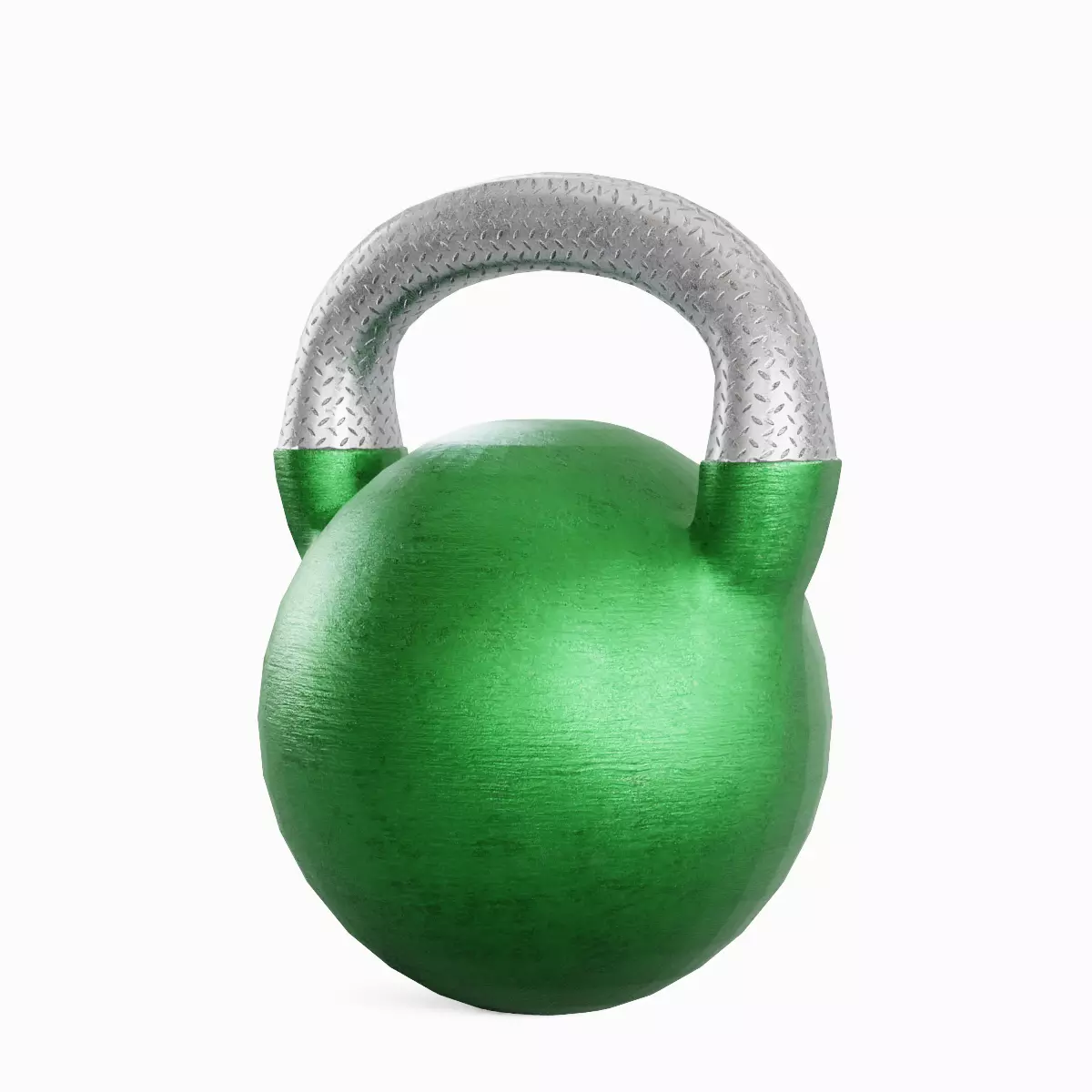Kettlebell Set Low-poly 3D model_25