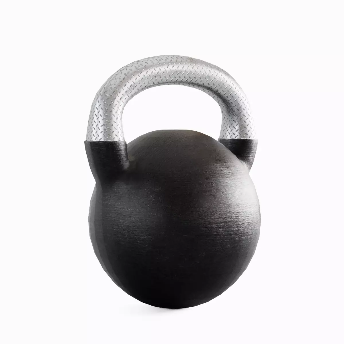 Kettlebell Set Low-poly 3D model_2