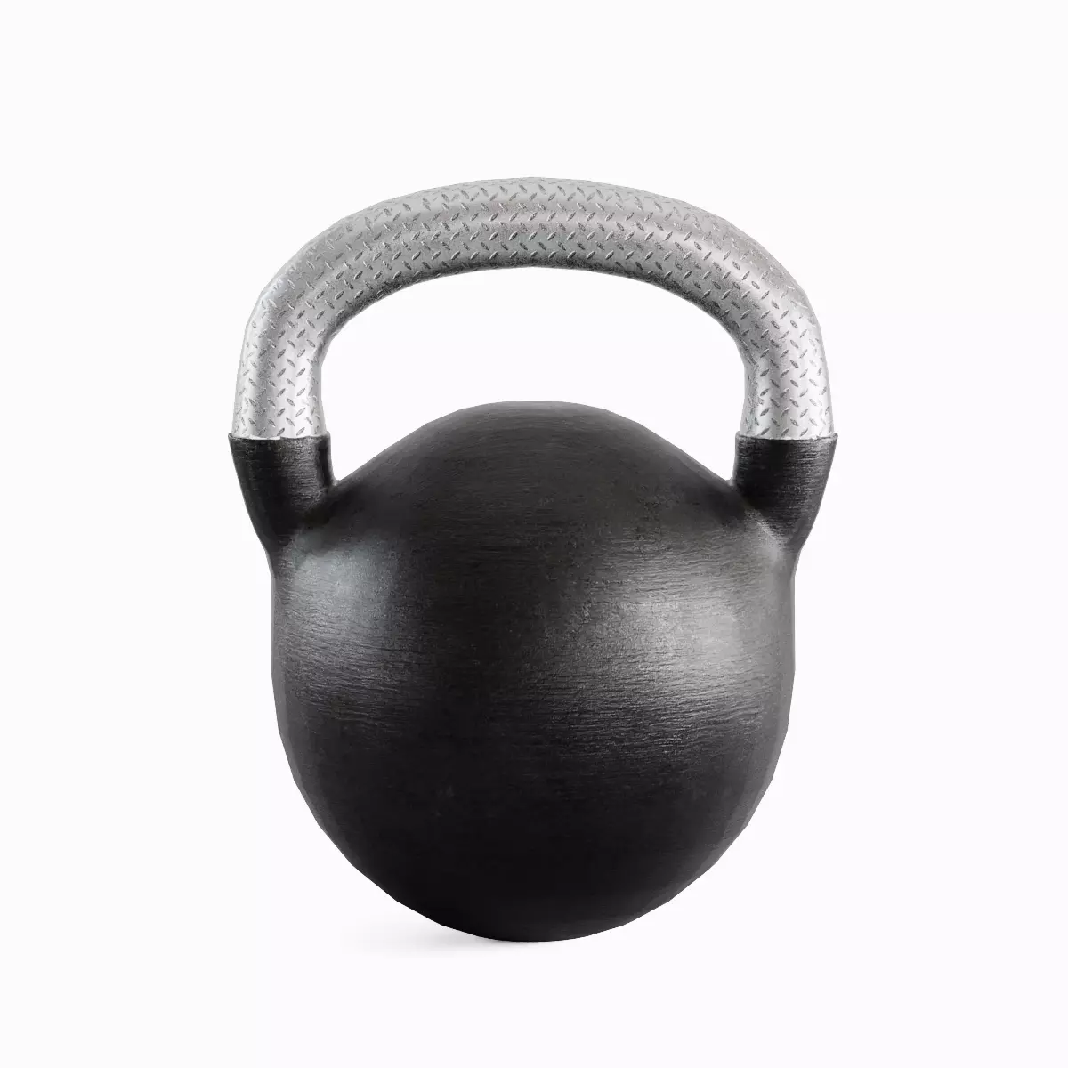 Kettlebell Set Low-poly 3D model_1