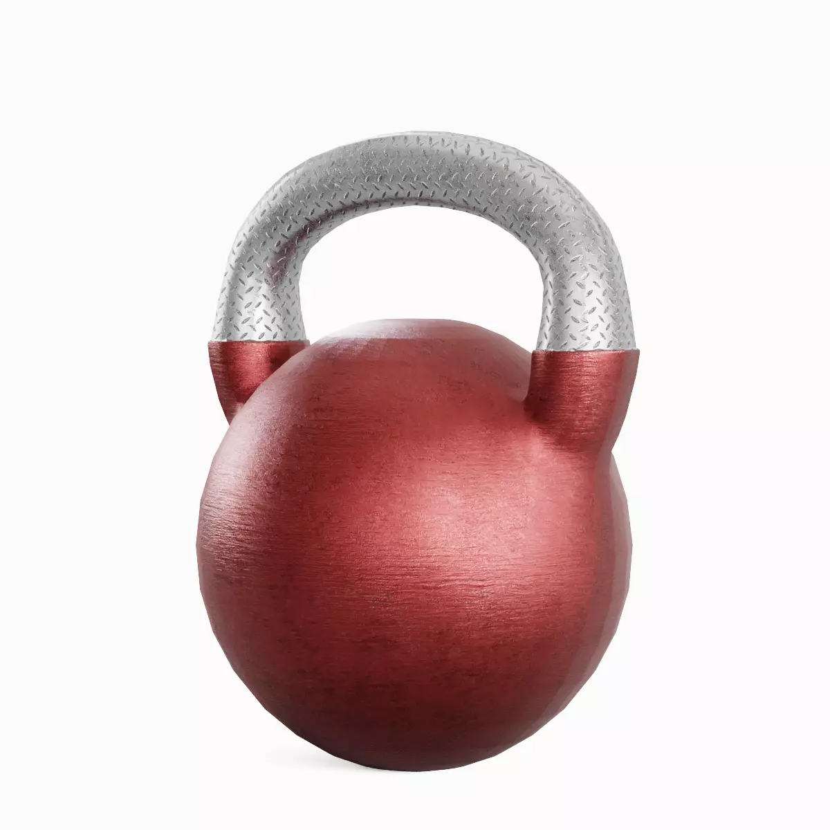 Kettlebell Set Low-poly 3D model_13