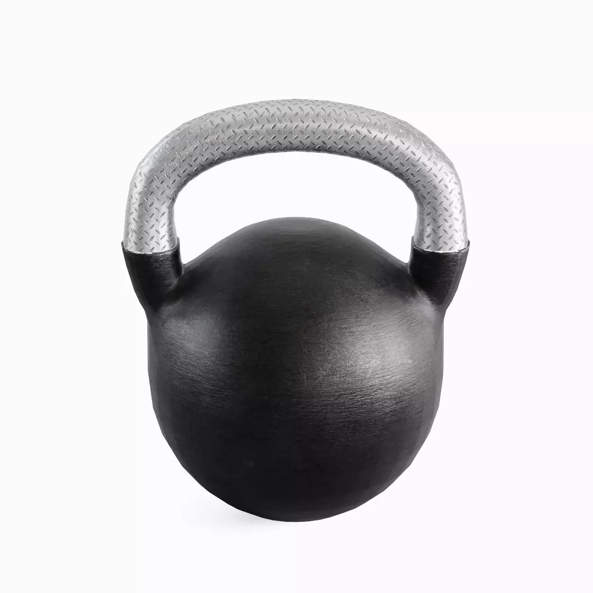 Kettlebell Set Low-poly 3D model_4