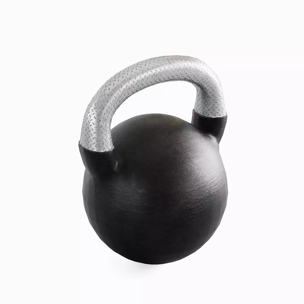 Kettlebell Set Low-poly 3D model_5