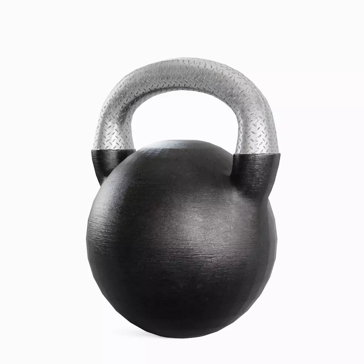 Kettlebell Set Low-poly 3D model_3