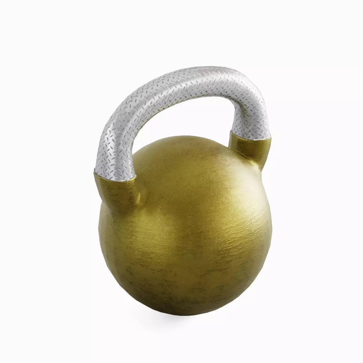 Kettlebell Set Low-poly 3D model_24