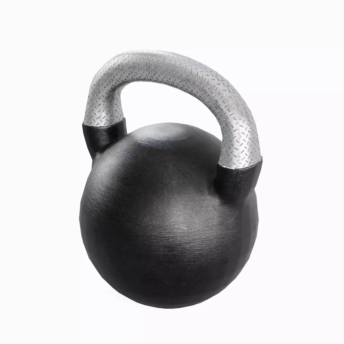 Kettlebell Set Low-poly 3D model_6