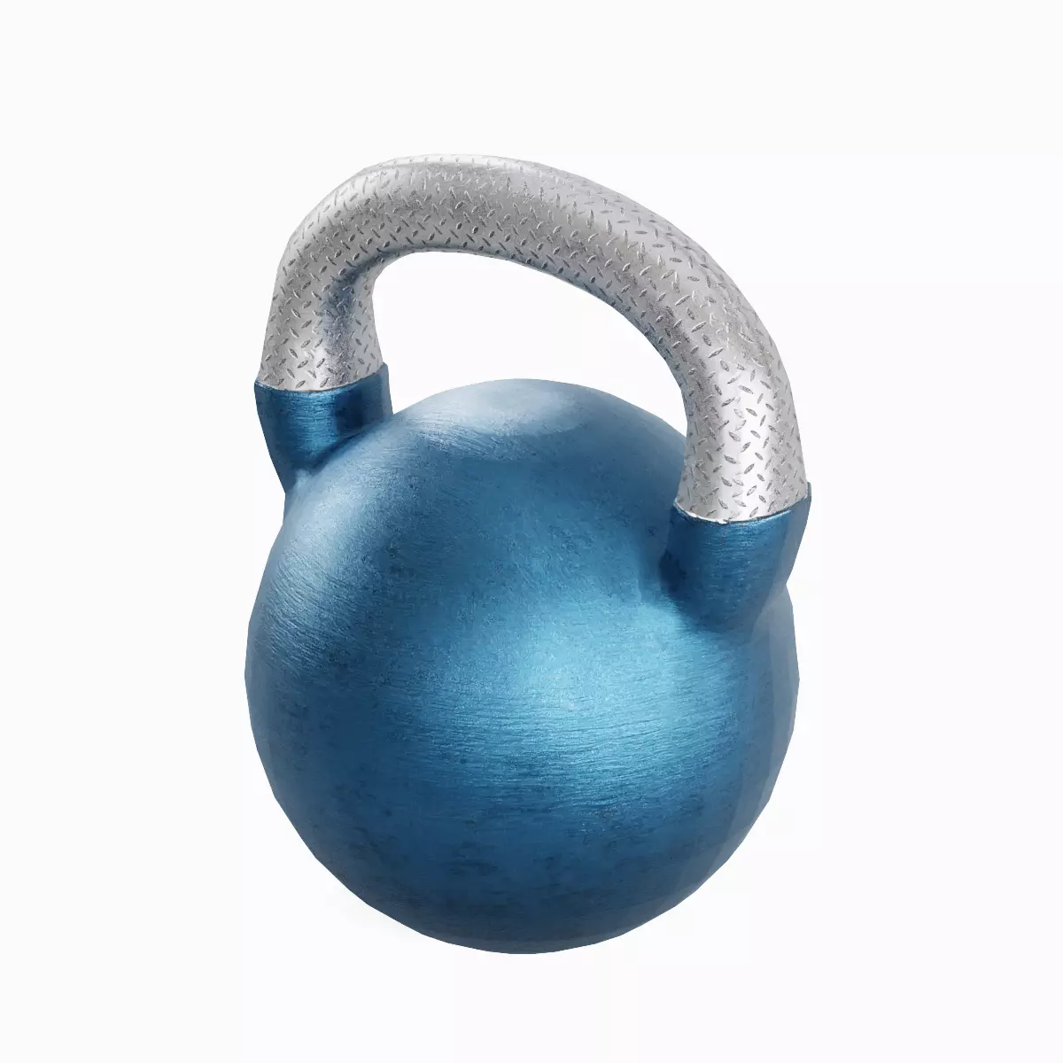 Kettlebell Set Low-poly 3D model_34