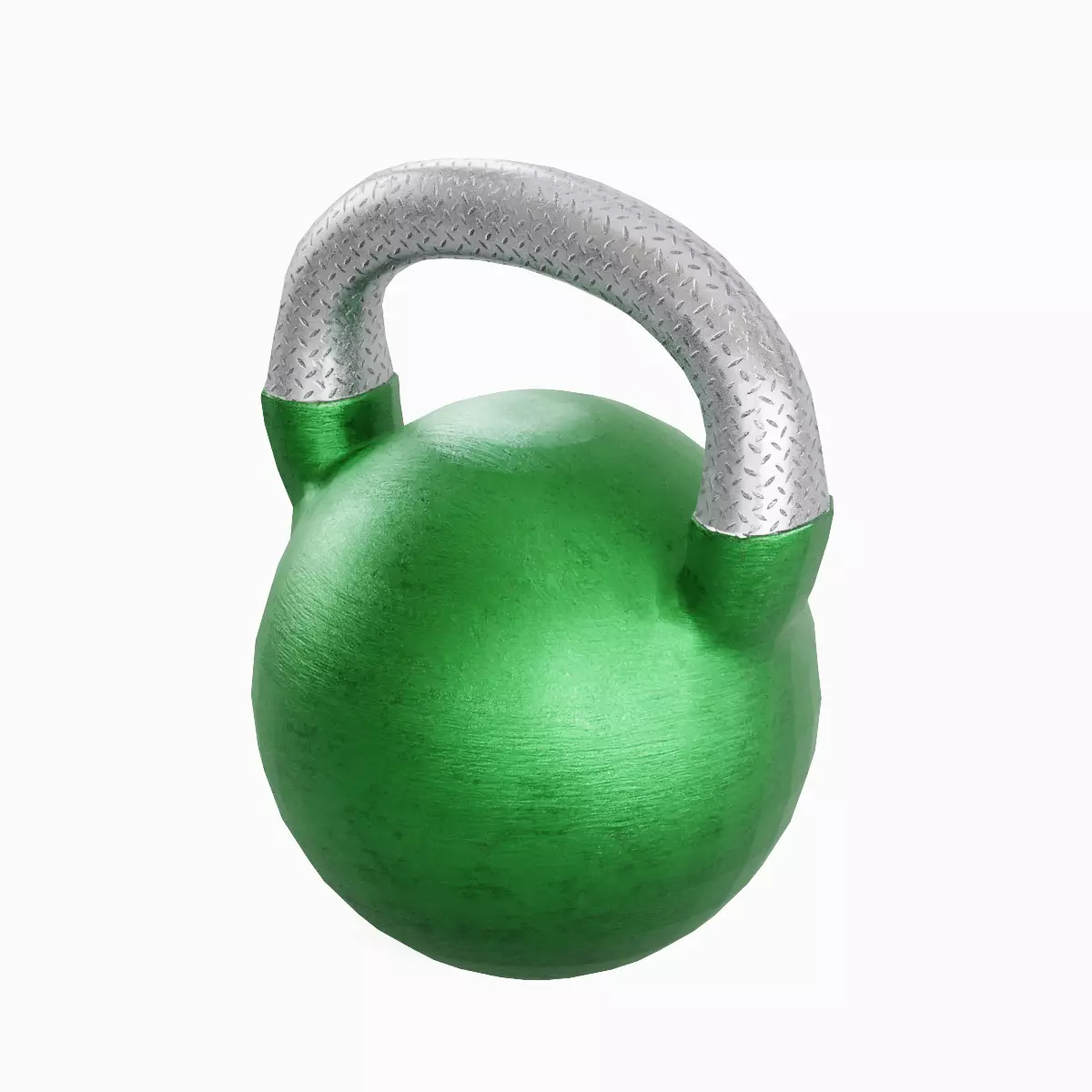 Kettlebell Set Low-poly 3D model_28