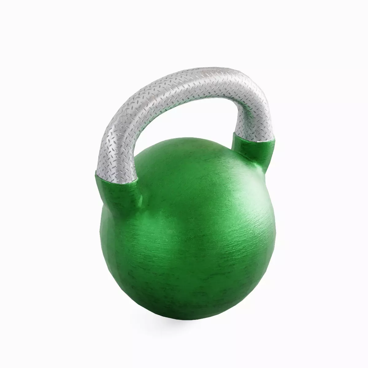 Kettlebell Set Low-poly 3D model_30