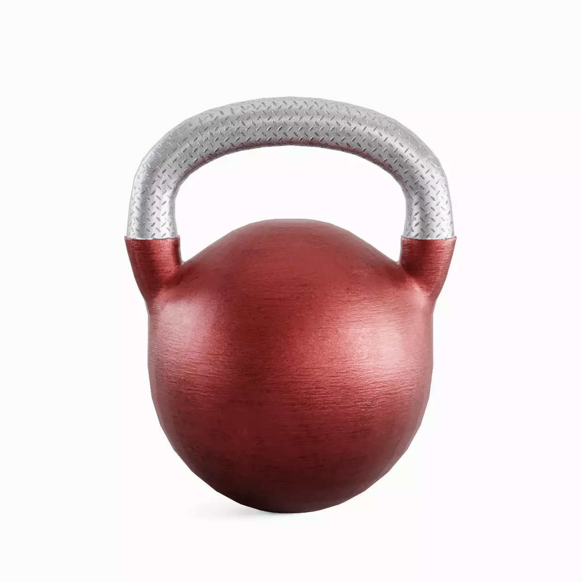 Kettlebell Set Low-poly 3D model_14