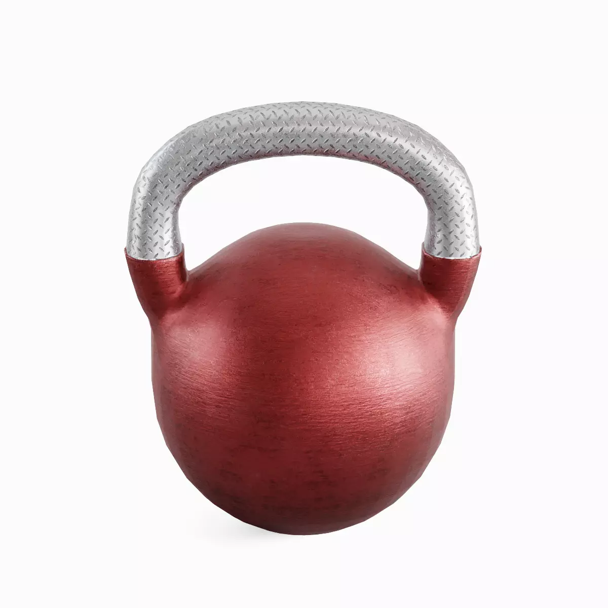 Kettlebell Set Low-poly 3D model_17