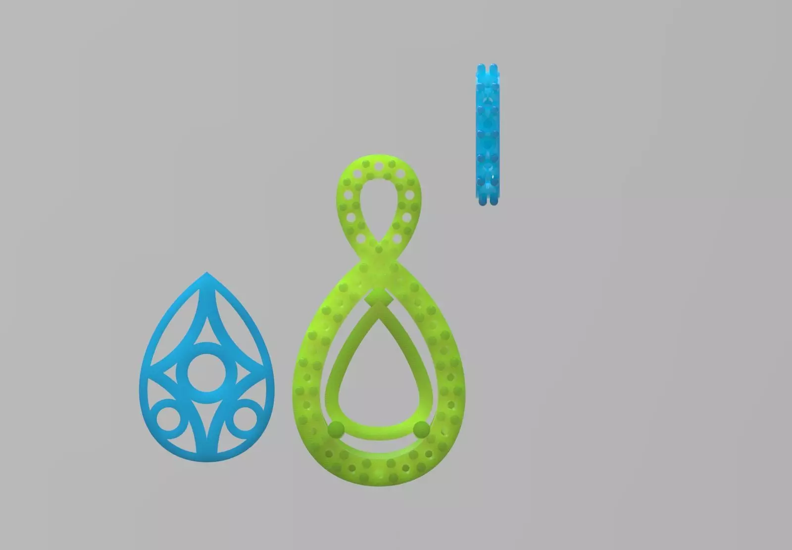 Yellow Gold stl 3dm Pendant Diamonds and Infinity Design jp0309 3D print model_30