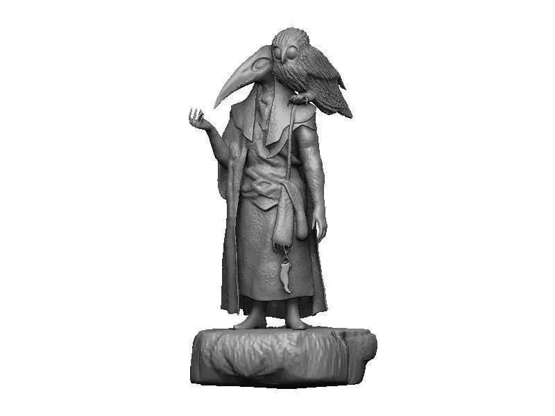 Thoth 3D print model_7