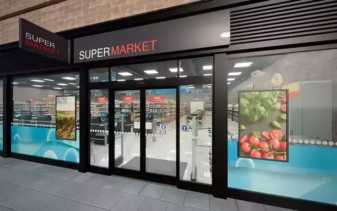 Complete Supermarket store