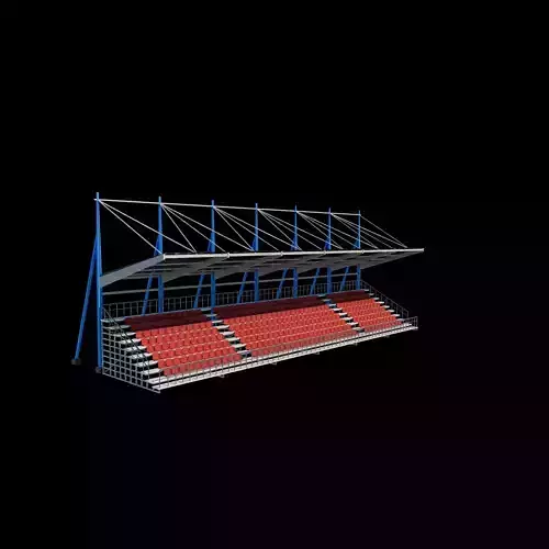 Stadium seating tribune 02