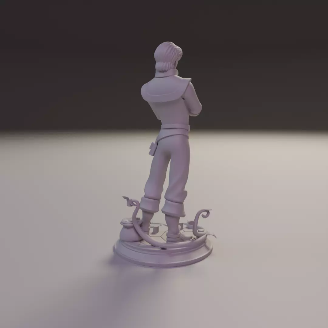 Flynn Rider 3D print model_5
