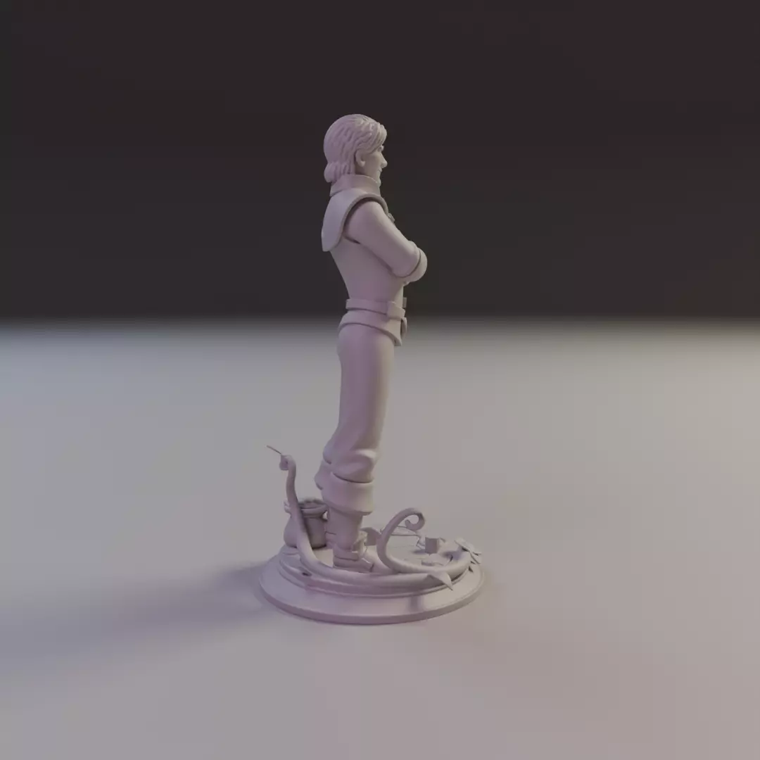 Flynn Rider 3D print model_13