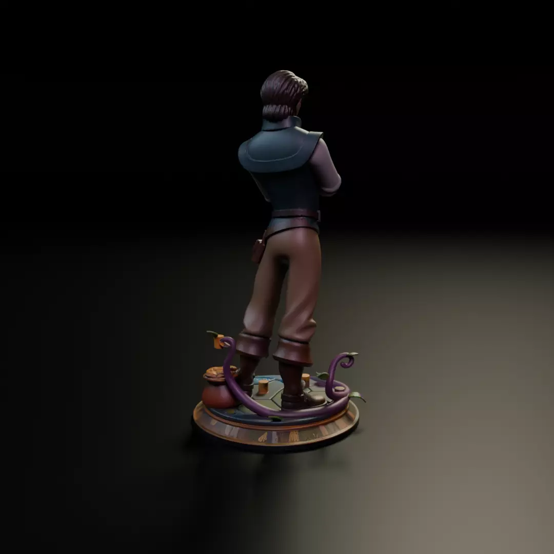 Flynn Rider 3D print model_6