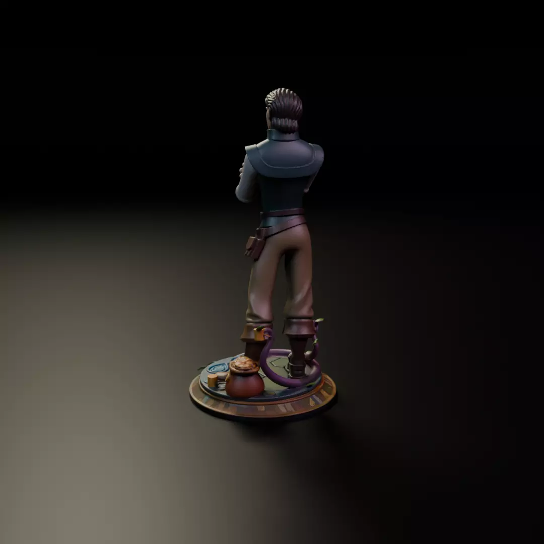 Flynn Rider 3D print model_8