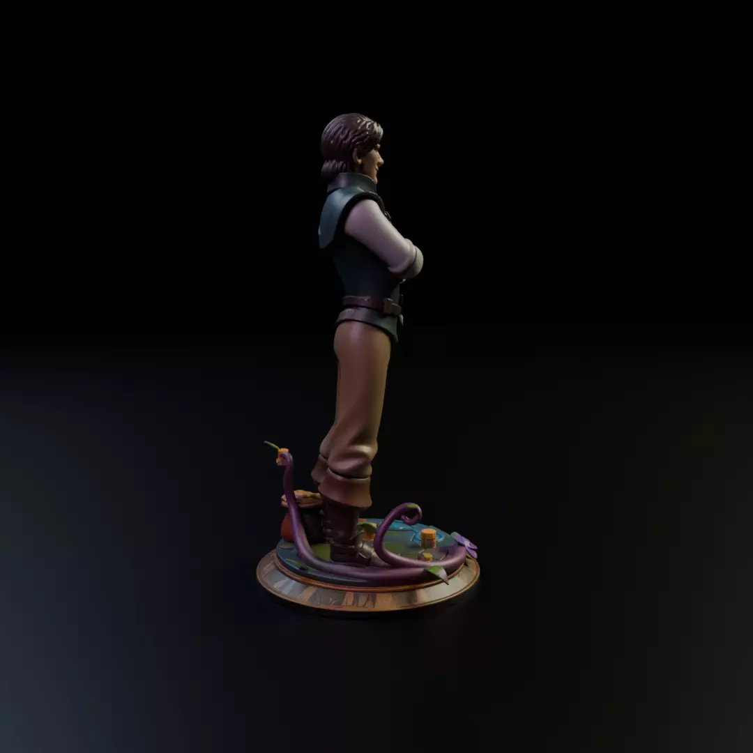 Flynn Rider 3D print model_14