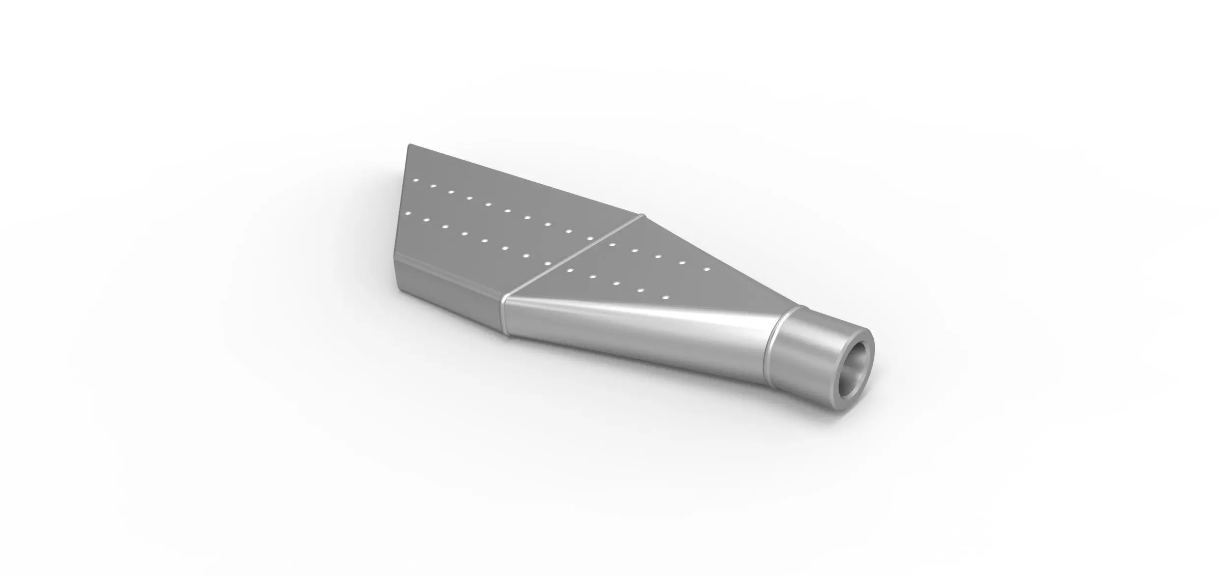 NASCAR Boom Tube Exhaust Scale 1 to 25 3D print model_8