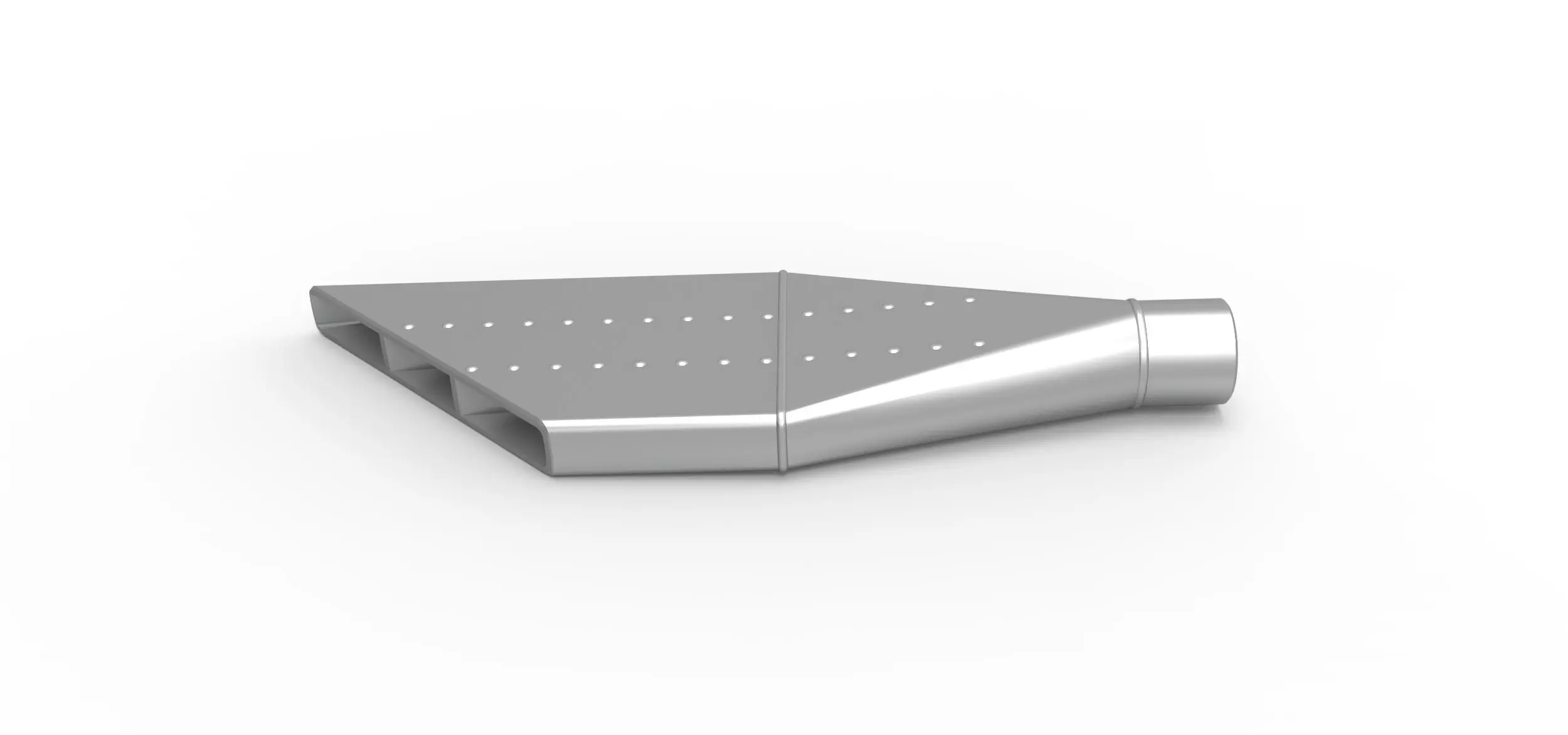 NASCAR Boom Tube Exhaust Scale 1 to 25 3D print model_6