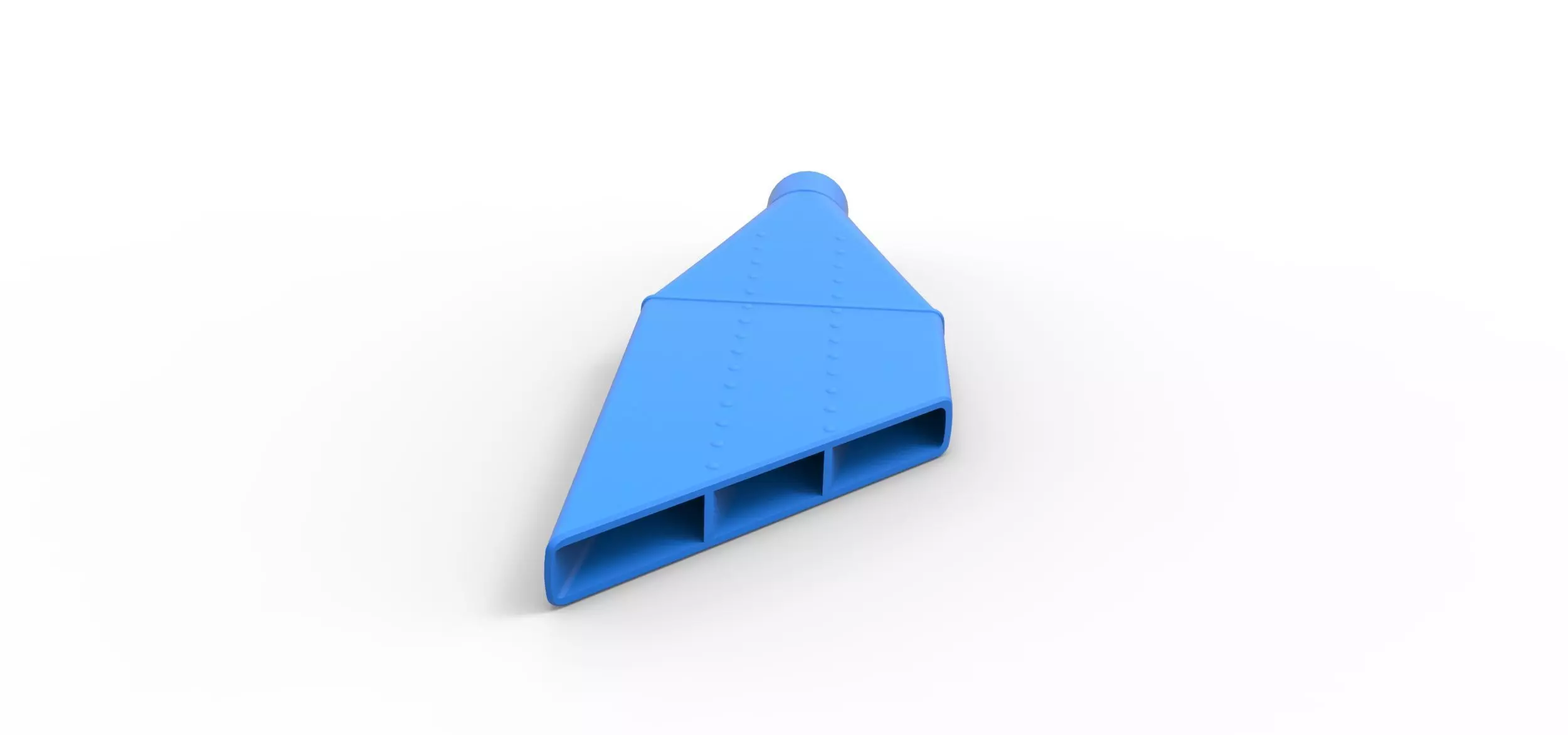 NASCAR Boom Tube Exhaust Scale 1 to 25 3D print model_13