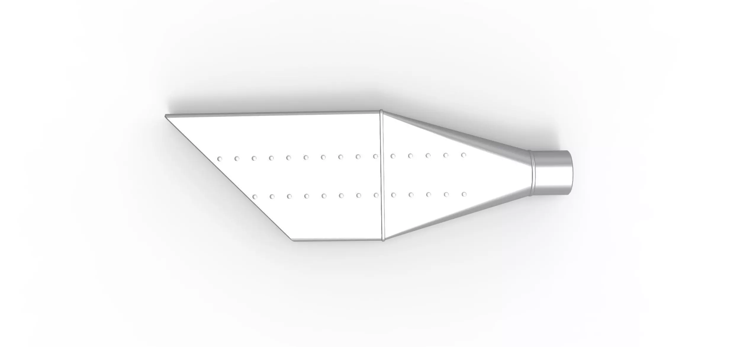 NASCAR Boom Tube Exhaust Scale 1 to 25 3D print model_7